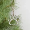Silver Dog & Cat Paw Ornament -Christmas Decoration 77777777777777777777777777777 821b21a4 faef 4b97 9736 7fdba16c2f45