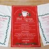Christmas Recipe Kitchen Dish Towel, 3 Style Options