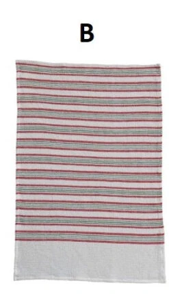 Christmas Kitchen Tea Towel With Stripes/Grid Pattern Style Options, 3 Style Options -Christmas Decoration B afdd2e3d 31f4 437e 83c7 033e18c4d439