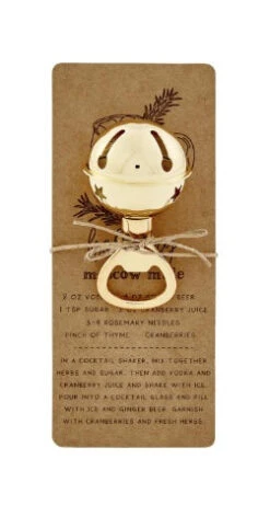 Christmas Holiday Drink Bar Tools With Recipe Card, 3 Style Options By Mud Pie -Christmas Decoration B b00190fe 4952 4c61 bbbe 91f1e1fe1624
