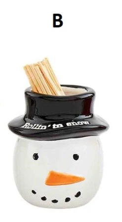 Christmas Character Toothpick Holder, 4 Style Options By Mud Pie -Christmas Decoration B ee2ebe0a 4ae4 46a2 a5e1 d4a205f16f55