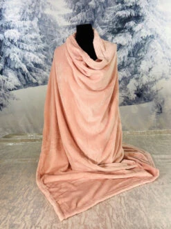 Blush Pink Throw -Christmas Decoration Blush 3 30539.1665430871