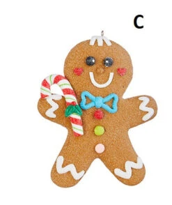 Gingerbread Man Ornament, 3 Style Options -Christmas Decoration C 7965da52 8815 493d b71d 571b4e139932