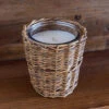 French Willow Wrapped Glass Candle, Cowboy Scent By Porch View Home -Christmas Decoration Candle cdc34413 1e72 4d35 829d 69af151fe5cb