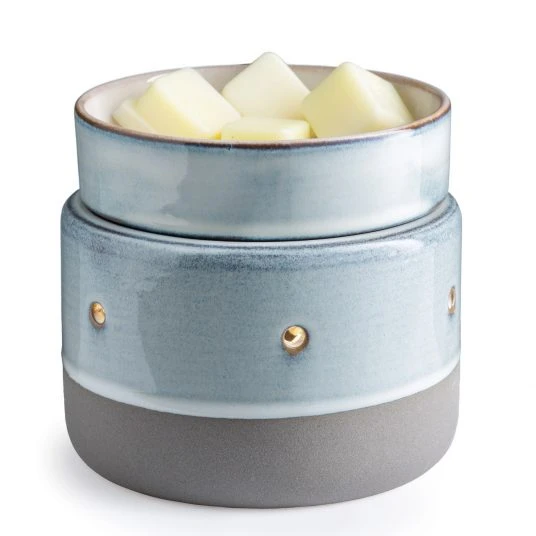 Glazed Concrete 2-In-1 Deluxe Fragrance Wax Melt Warmer By Candle Warmers Etc 7 Glazed Concrete 2-In-1 Deluxe Fragrance Wax Melt Warmer By Candle Warmers Etc - Image 5