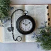 Hanging Pocket Watch Wall Clock, 5.25" -Christmas Decoration E203063 2 36715