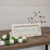 "The Grinch Lives Here" Tabletop Sign -Christmas Decoration E203497 4 69799