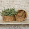 Woven Basket With Arrow Design, 3 Size Options -Christmas Decoration E217228 5 94153