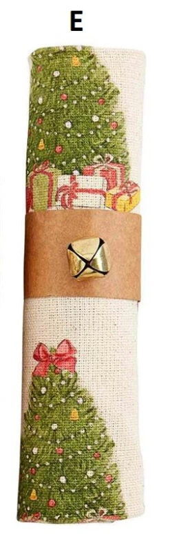 Jingle Bell Kraft Wrapped Christmas Kitchen Towel, 5 Style Options By Mud Pie -Christmas Decoration E 1e94dc7d 1104 4665 81e3 8f902b1a0b7e