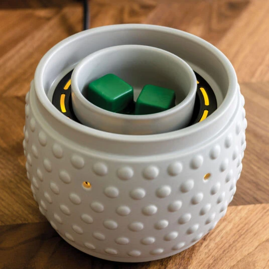 Beaded Slate Illuminaire Fan Fragrance Wax Melt Warmer By Candle Warmers Etc 5 Beaded Slate Illuminaire Fan Fragrance Wax Melt Warmer By Candle Warmers Etc - Image 3