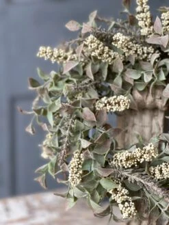 Autumn Herbs Candle Ring, Cream, 12" -Christmas Decoration FG23062 d9d1c410 da6f 4e67 a701 9971b0ce81ed