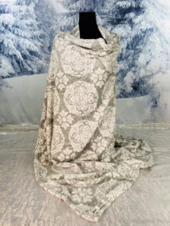 Marquis Grey Medallion Throw 8 Marquis Grey Medallion Throw -Christmas Decoration Grey Medallion 3 72621.1665430676