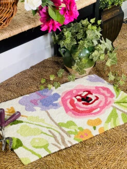 Jellybean Rug Happy Flowers 20"x30" -Christmas Decoration Happy flower lifestyle 33121.1614887846