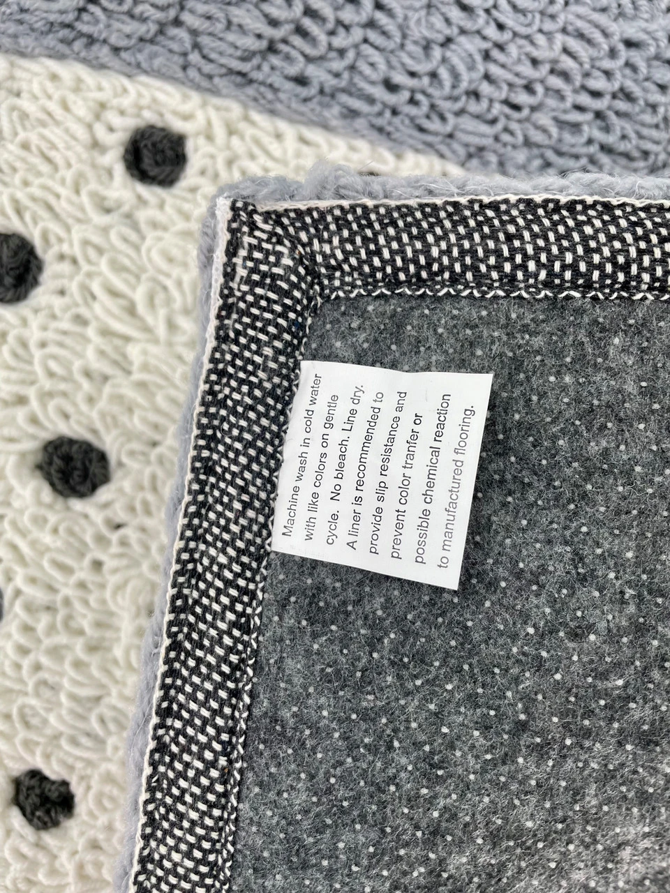 Jellybean Rug Cool Grey Chick 7 Jellybean Rug Cool Grey Chick - Image 5