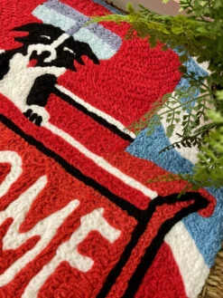 Welcome Pup Jellybean Rug 20" X 30" -Christmas Decoration JBGA010 3 60863.1649790807