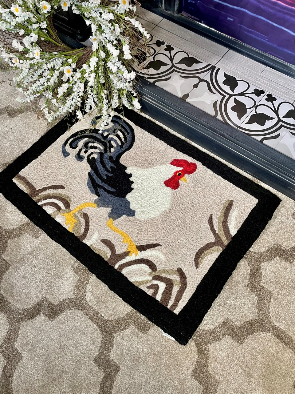 Jellybean Rug Fancy Rooster 7 Jellybean Rug Fancy Rooster - Image 5