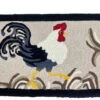 Jellybean Rug Fancy Rooster -Christmas Decoration JBGG001 Main on White 36292.1682971508
