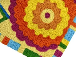 Jellybean Rug Summertime Flowers Doormat -Christmas Decoration JBJC005 3 14346.1696858808