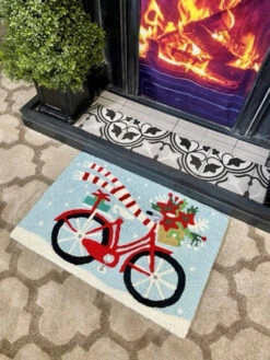 Jellybean Rug Holiday Biking -Christmas Decoration JBLCYF001 6 14355.1691696635