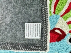 Jellybean Rug Waving Snowman With Gifts -Christmas Decoration JBLJFR005 4 60446.1696860928