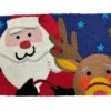 Jellybean Rug Santa And Rudolph Doormat -Christmas Decoration JBLSFG053 Main 63712.1696857915