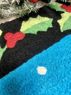 Jellybean Rug Holly Jolly Snowman 20" X 30" -Christmas Decoration JBLSFG054 4 83584.1649787963