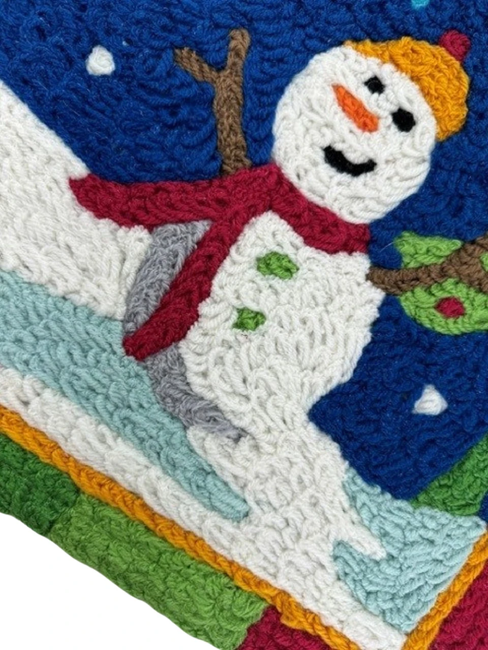 Jellybean Rug Dancing Christmas Trees And Snowmen Doormat 4 Jellybean Rug Dancing Christmas Trees And Snowmen Doormat - Image 3