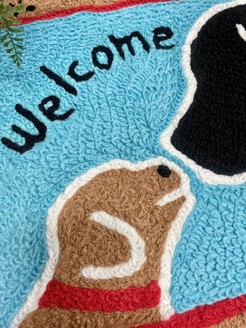 Jellybean Welcome Dogs Rug 21" X 33" 5 Jellybean Welcome Dogs Rug 21" X 33" - Image 3