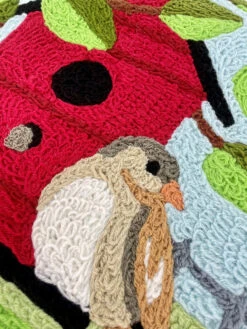 Birdhouse Perch Jellybean Rug 20" X 30" -Christmas Decoration JBSFG040 2 84594.1649788728