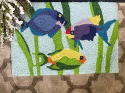 Jellybean Rug Colorful Tropical Fish -Christmas Decoration JBTV002 5 69551.1677872606