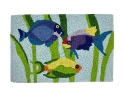 Jellybean Rug Colorful Tropical Fish