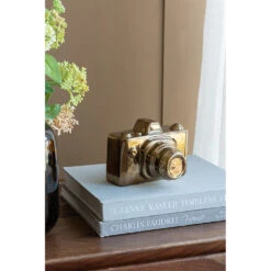 Griffiths Accent Camera Decor, Gold -Christmas Decoration JC0125 RSGD 13