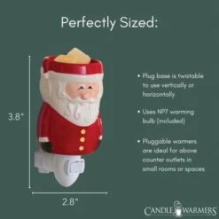 Santa Claus Pluggable Fragrance Wax Melt Warmer By Candle Warmers Etc -Christmas Decoration PISAN size 94130.1641846077.1280.1280 536x536 1