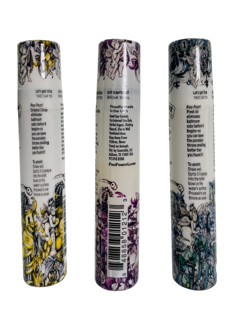 Poo-Pouri Before You Go On The Go Set Of 3 10ml Travel Size 4 Poo-Pouri Before You Go On The Go Set Of 3 10ml Travel Size - Image 2