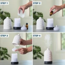 Harmony Ultrasonic Essential Oil Diffuser By Airome' 8 Harmony Ultrasonic Essential Oil Diffuser By Airome' -Christmas Decoration PRODUCTIMAGE2755MAR