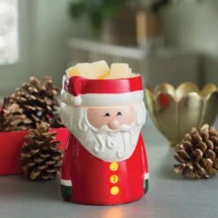 Santa Claus Illumination Fragrance Wax Melt Warmer By Candle Warmers Etc -Christmas Decoration PRODUCTIMAGE3151MAR