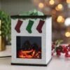 Holiday Fireplace Illumination Fragrance Wax Melt Warmer By Candle Warmers Etc -Christmas Decoration PRODUCTIMAGE4014MAR