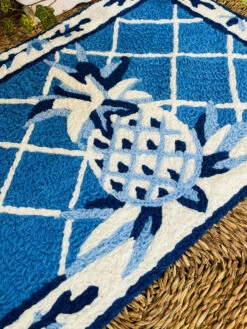 Jellybean Rug French Country Pineapple 20" X 30" -Christmas Decoration Pineapple Close up 16705.1614887584