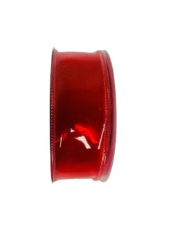 Ribbon PVC Jelly Poppy Red 1.5" X 10YD -Christmas Decoration RG01837EX 1 55431.1612989978