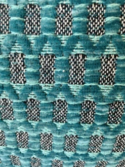 MasterWeave Toss Pillow Woven Teal Chenille 16" X 26" -Christmas Decoration ROSD20572MW Fabric Swatch 97575.1677688491