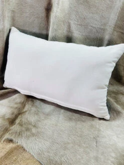 MasterWeave Toss Pillow Woven Teal Chenille 16" X 26" -Christmas Decoration ROSD20572MW Lifestyle Back 87341.1677688491