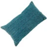 MasterWeave Toss Pillow Woven Teal Chenille 16" X 26" -Christmas Decoration ROSD20572MW 99812.1677617076