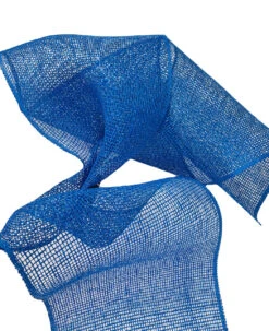 Ribbon Poly Burlap Mesh Royal Blue 10" X 10yd -Christmas Decoration RP810325 3 24243.1612991299