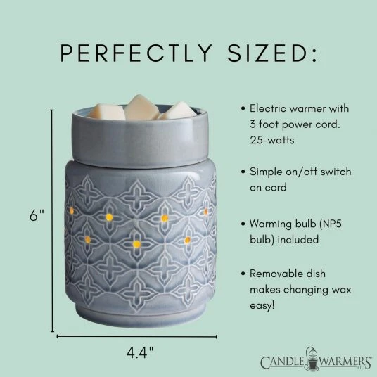 Jasmine Illumination Fragrance Wax Melt Warmer By Candle Warmers Etc 4 Jasmine Illumination Fragrance Wax Melt Warmer By Candle Warmers Etc - Image 2
