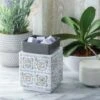 Modern Cottage Illumination Fragrance Wax Melt Warmer By Candle Warmers Etc -Christmas Decoration RWMCG Marble LR 83156.1641843508.1280.1280 536x536 1