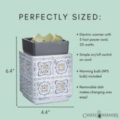 Modern Cottage Illumination Fragrance Wax Melt Warmer By Candle Warmers Etc -Christmas Decoration RWMCG size 30486.1641843508.1280.1280 536x536 1