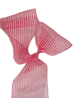 Ribbon Snowdrift Mesh 10.5" X 10Yd Red White 9 Ribbon Snowdrift Mesh 10.5" X 10Yd Red White -Christmas Decoration RY840234 on white 3 34404.1638395564