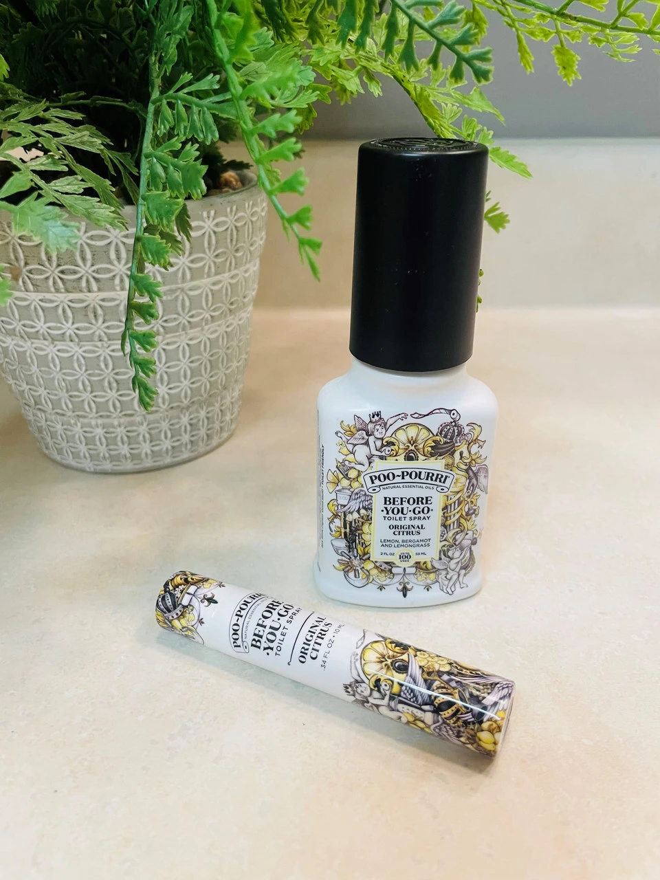 Poo-Pourri Before You Go Toilet Spray Original Citrus 2oz Bottle 7 Poo-Pourri Before You Go Toilet Spray Original Citrus 2oz Bottle - Image 5