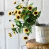 Sunrush Daisy Bush, Yellow, 22" -Christmas Decoration SL2022 W