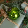 Ball Kugel Christmas Ornament, 4", Green 1 Ball Kugel Christmas Ornament, 4", Green -Christmas Decoration SS199828 1 hjdn jl 56095